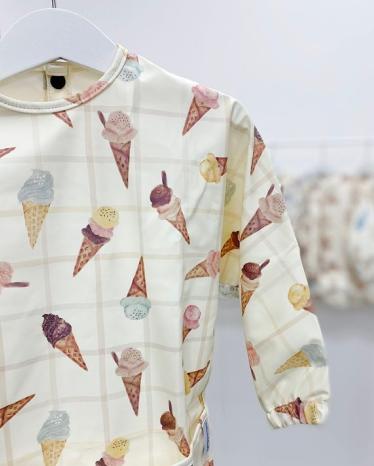 baby bibs with long sleeves