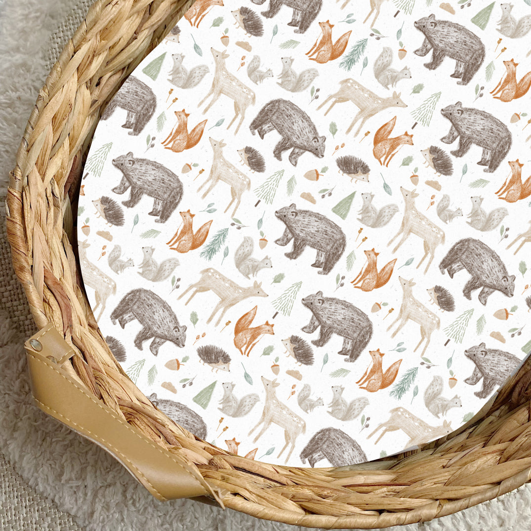 Aldi Basket Liner Forest Friends Bobbin and Bumble