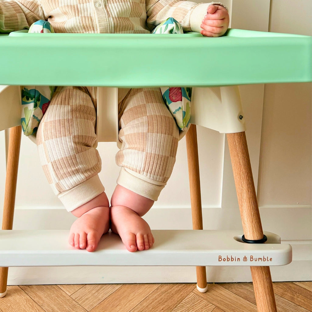 IKEA Highchair Footrest - White Wood
