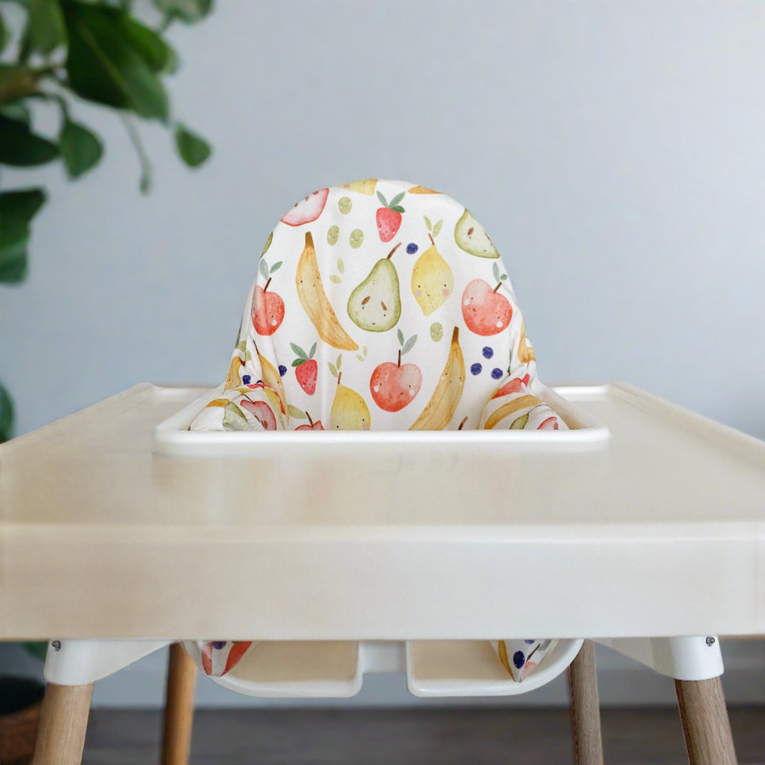 IKEA Highchair Cushion Cover - Fruit Squash Print | Bobbin and Bumble.