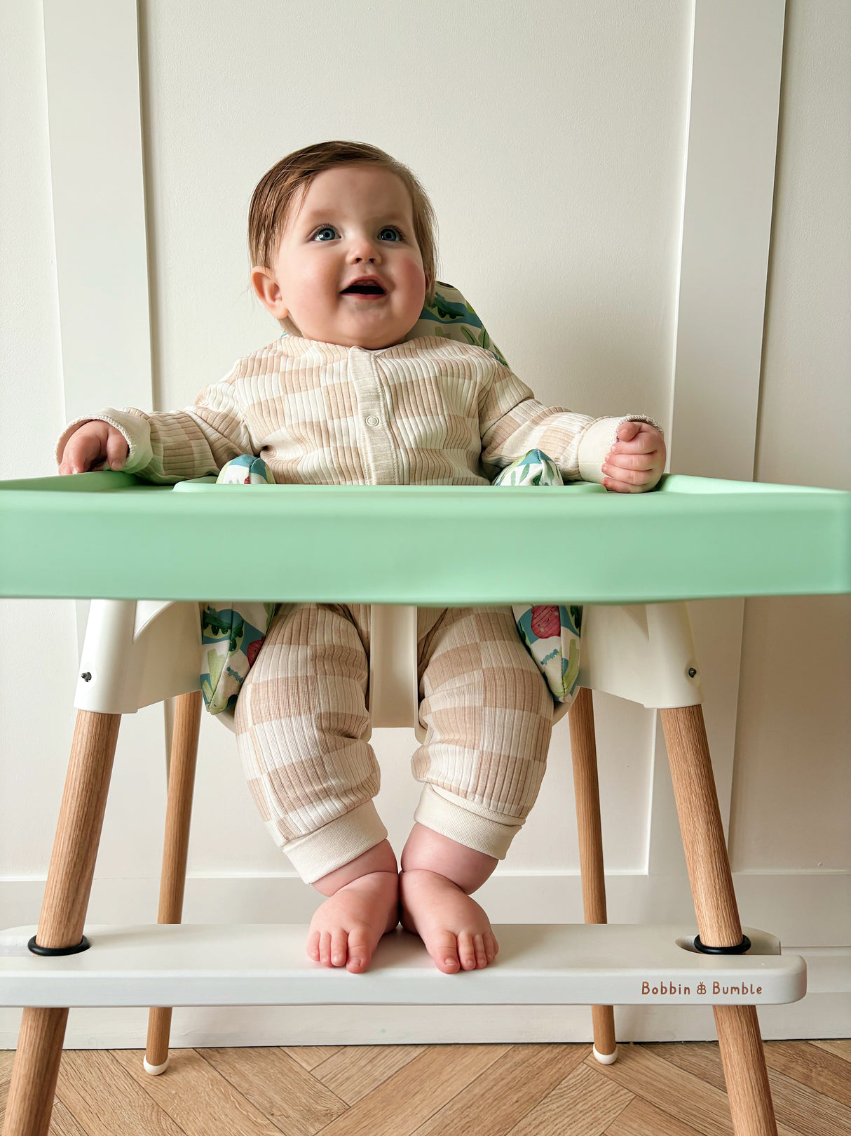 IKEA Highchair Footrest - White Wood