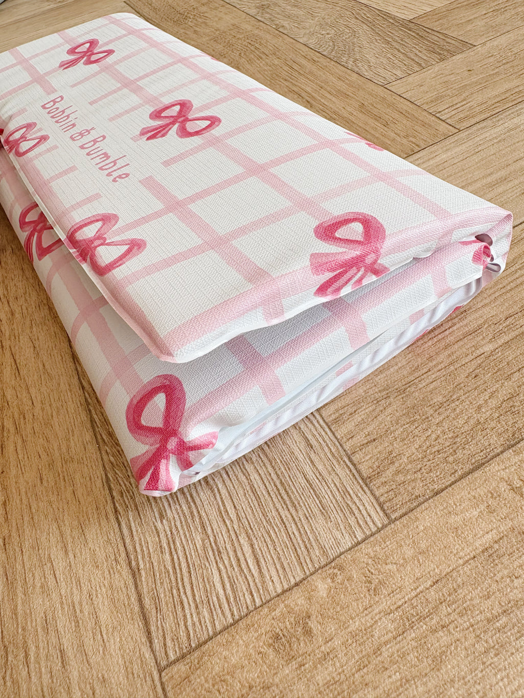 Complete Baby Changing Mat Bundle - Pink Bow