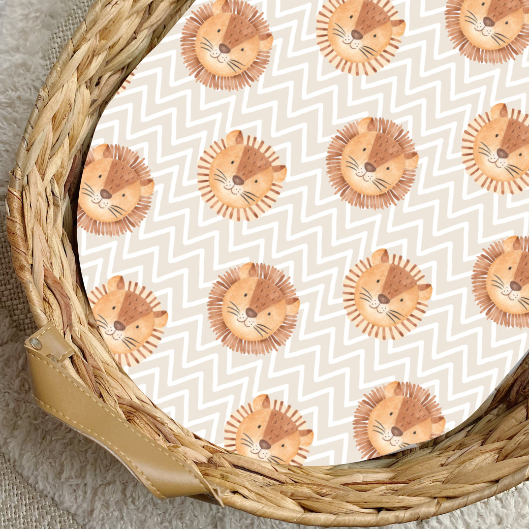 Aldi Basket Liner Leo Lion Head Bobbin and Bumble