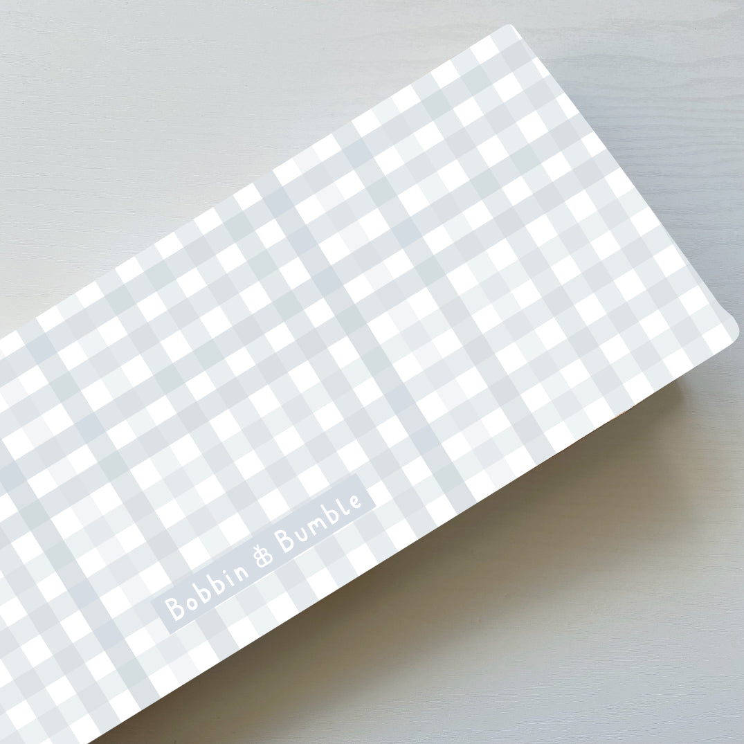 Travel Changing Mat - Blue Gingham