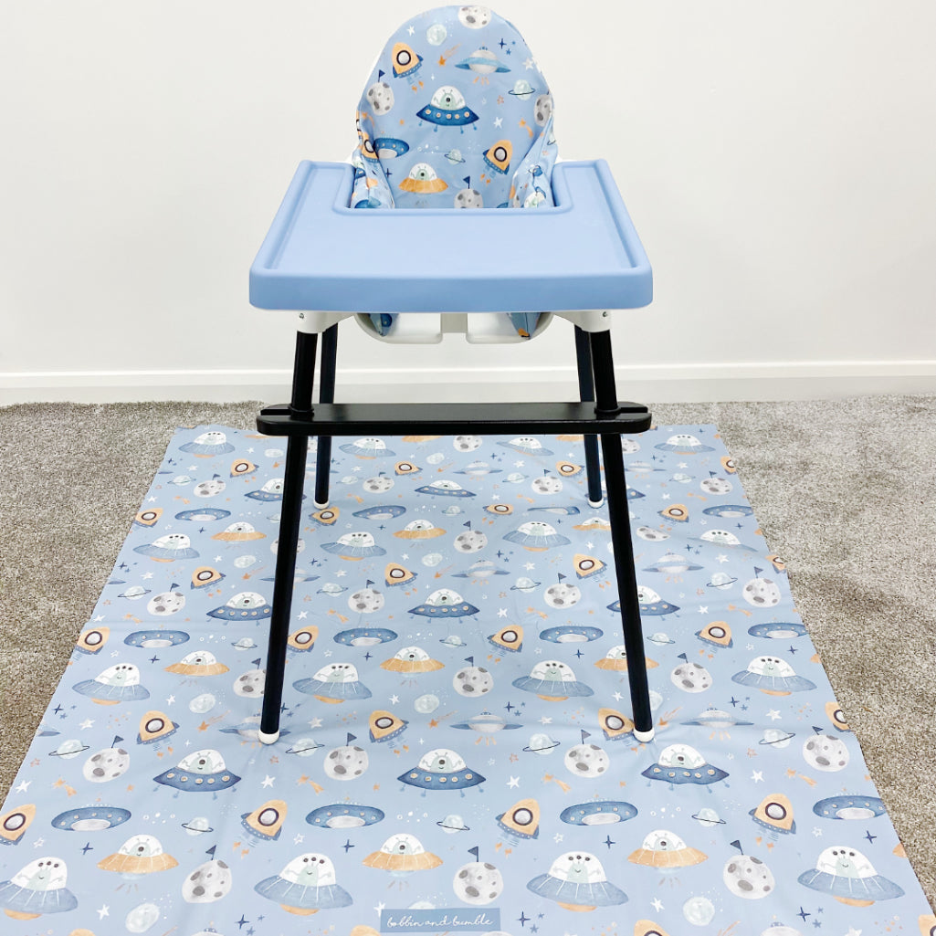 IKEA Highchair Cushion Cover - Space Print | Bobbin and Bumble.