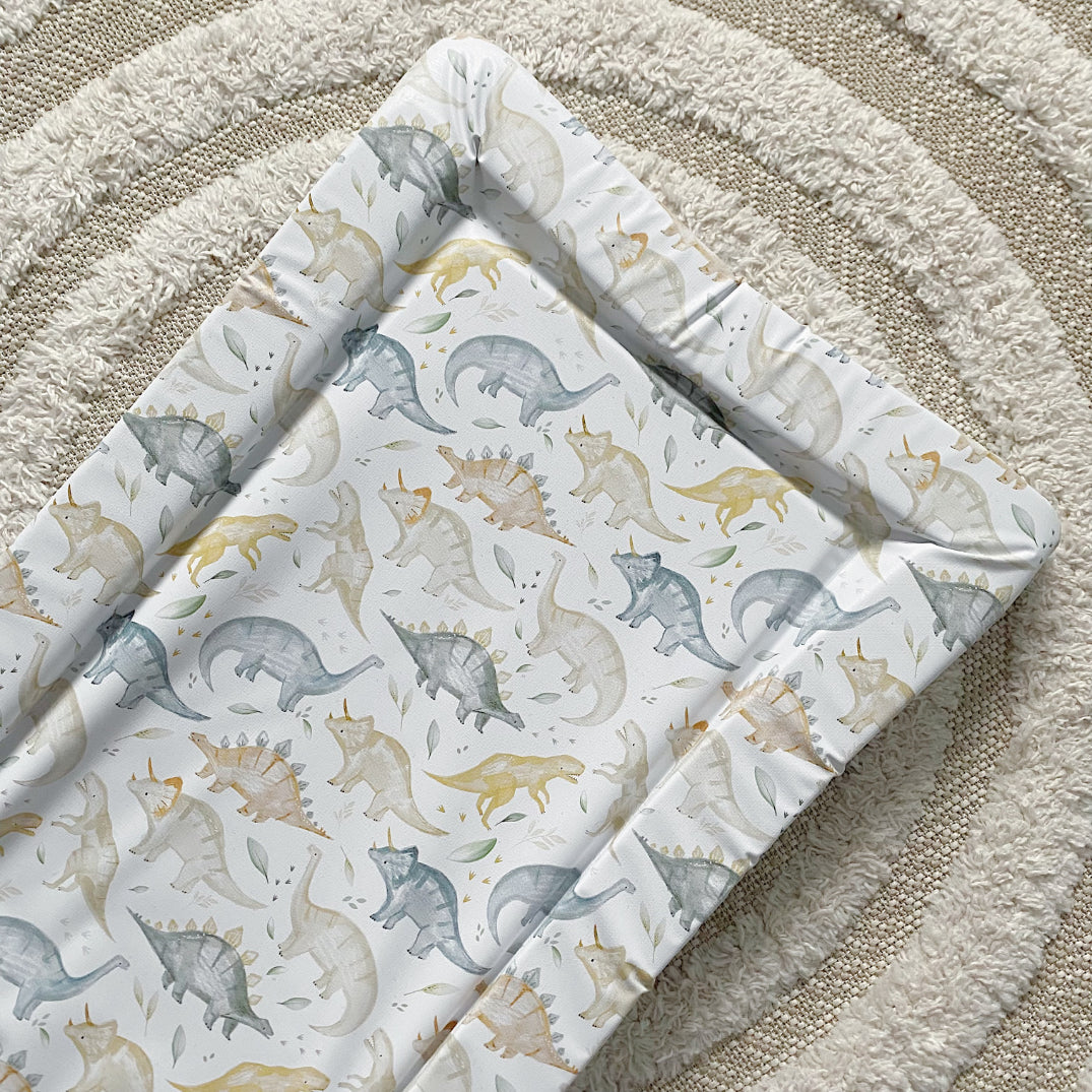Deluxe Baby Changing Mat Dinosaur Print Bobbin and Bumble UK