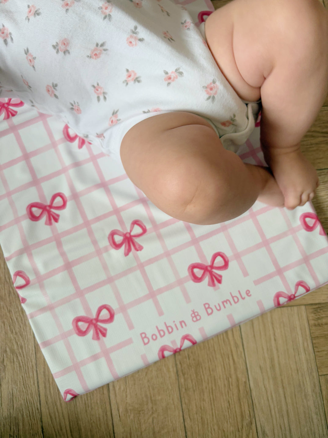 Complete Baby Changing Mat Bundle - Pink Bow