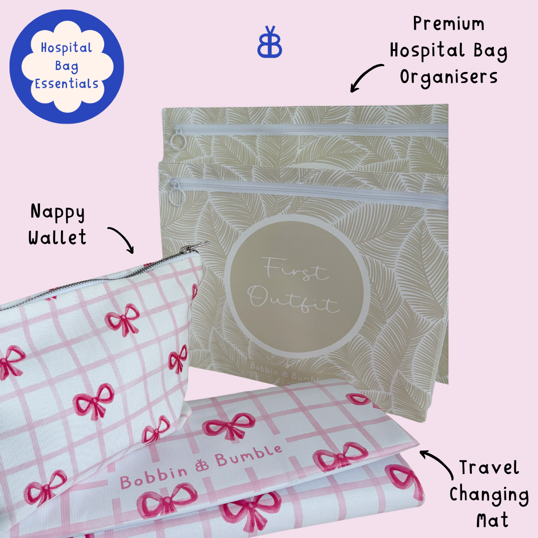 Mum to Be - Hospital Essentials Bundle | Pink Bows