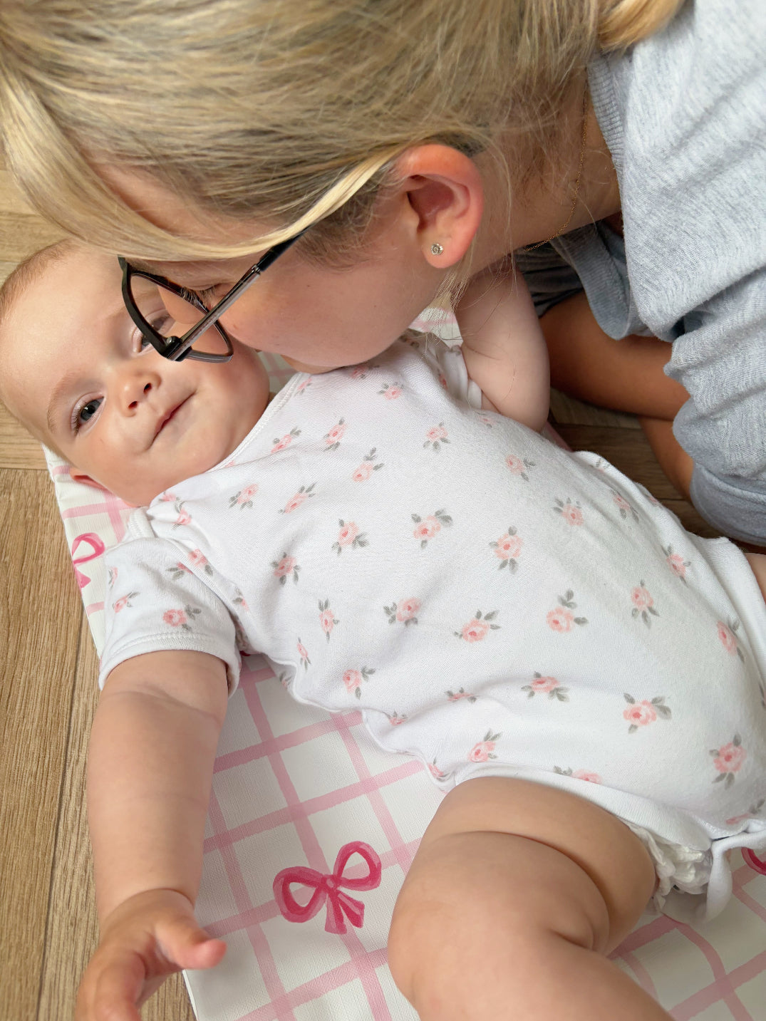 Complete Baby Changing Mat Bundle - Pink Bow