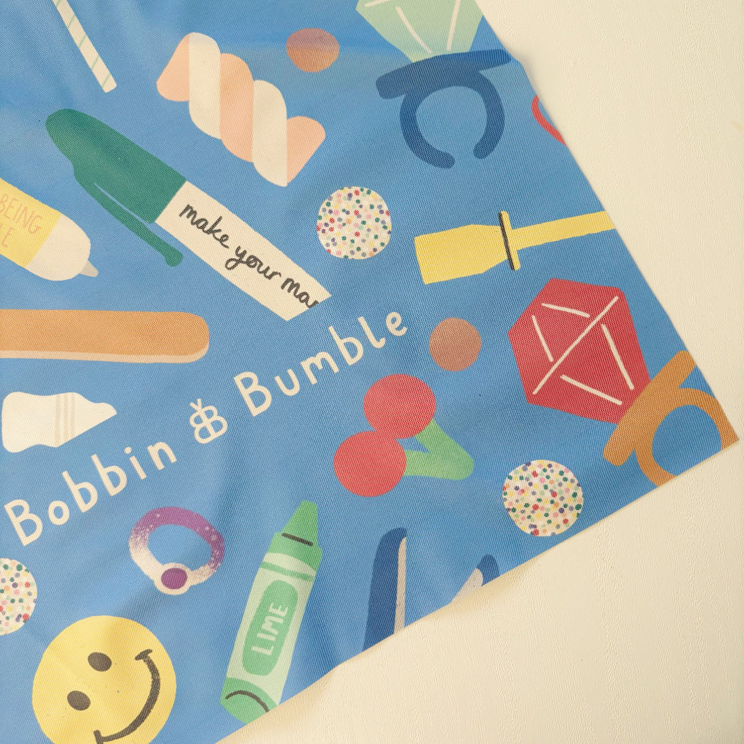 Splash Mat Bundle - Blue Harlequin and Crafty