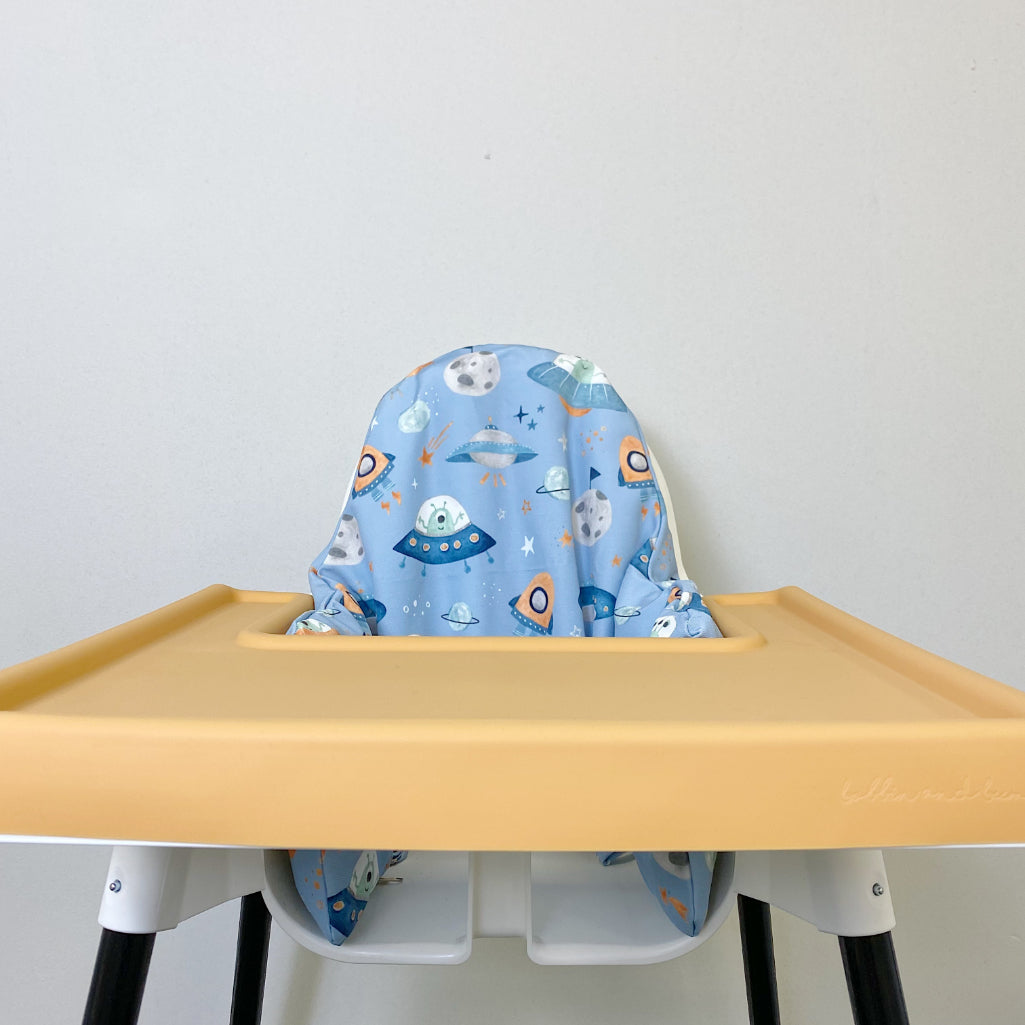 IKEA Highchair Cushion Cover - Space Print | Bobbin and Bumble.