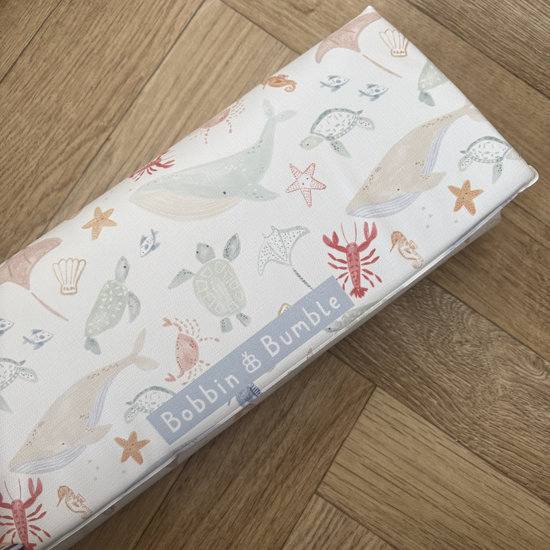 Travel Changing Mat - Deep Blue Sea