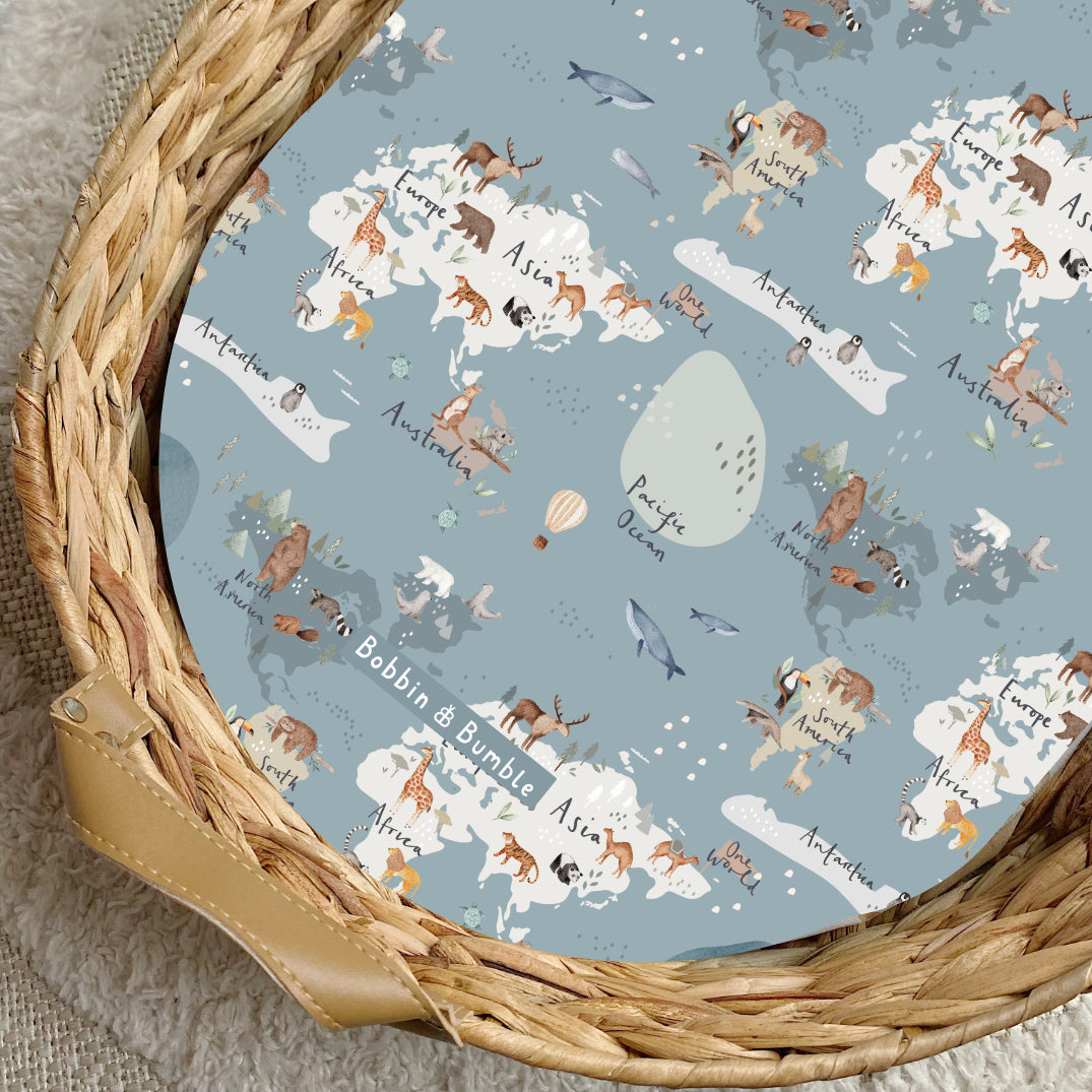 One World PVC Changing Basket Liner | Bobbin and Bumble | Bobbin and Bumble.