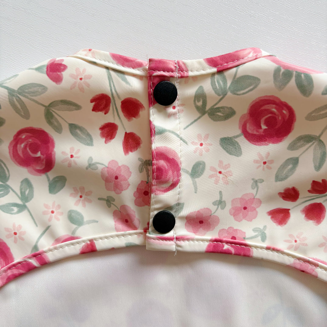 Long Sleeved Baby Bib - Country Floral