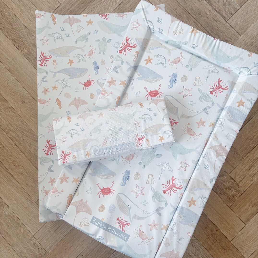 Travel Changing Mat - Deep Blue Sea