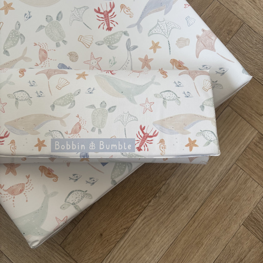 Travel Changing Mat - Deep Blue Sea