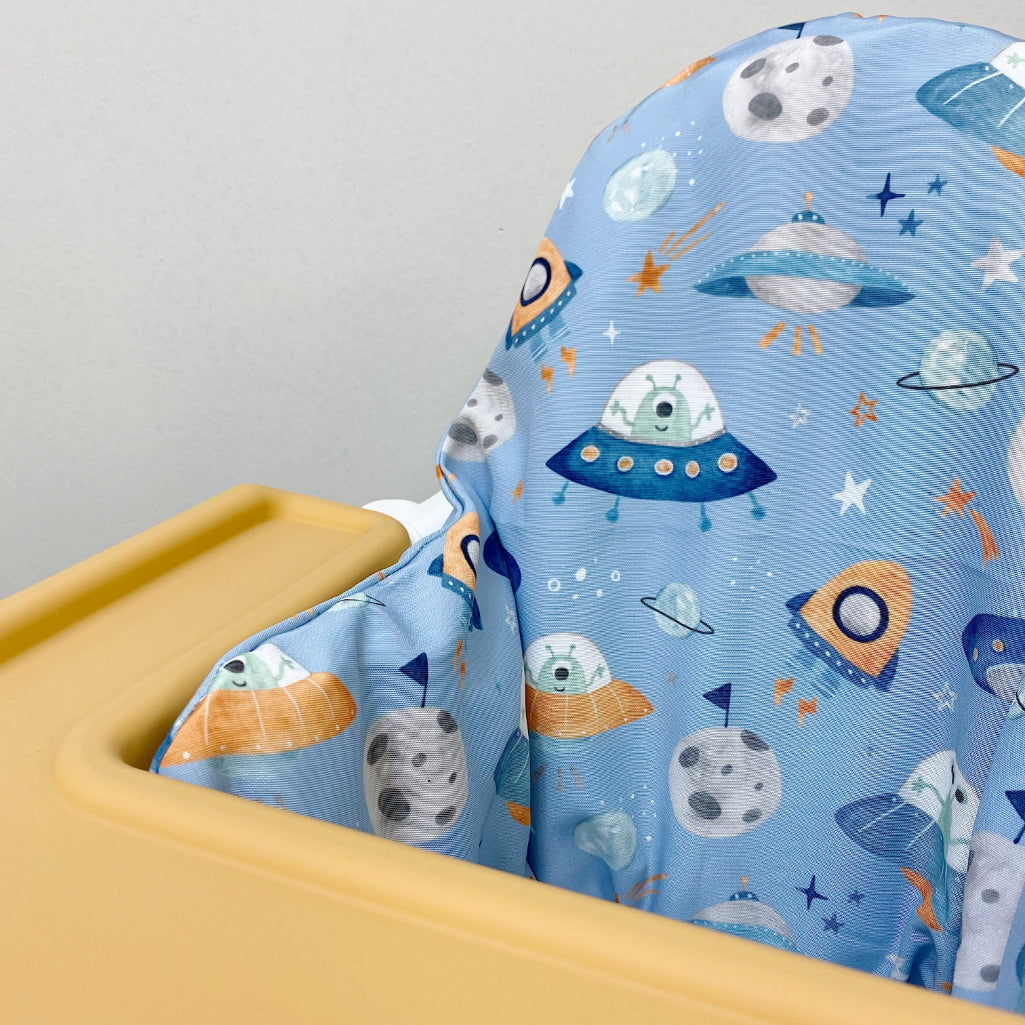 IKEA Highchair Cushion Cover - Space Print | Bobbin and Bumble.