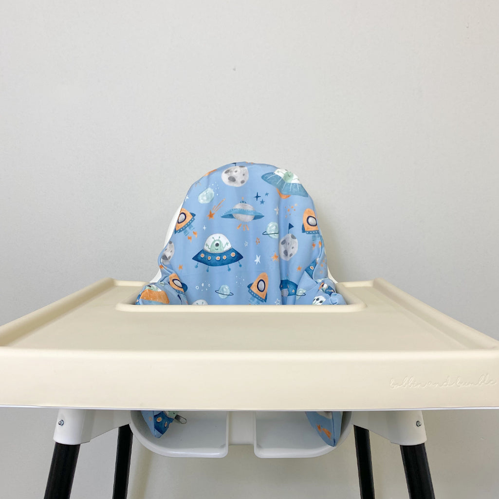 IKEA Highchair Cushion Cover - Space Print | Bobbin and Bumble.