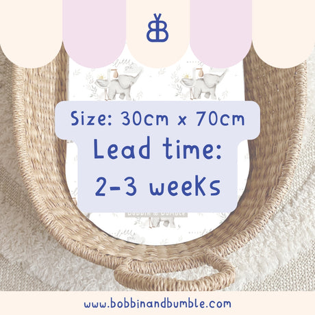 Hello Little One PVC Changing Basket Liner | Bobbin and Bumble | Bobbin and Bumble.