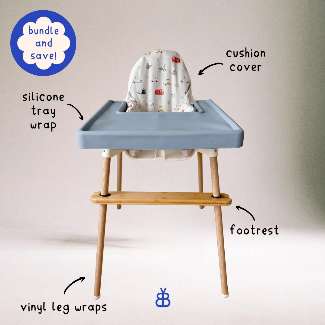 IKEA Highchair Accessory Bundle – Vehicle Print