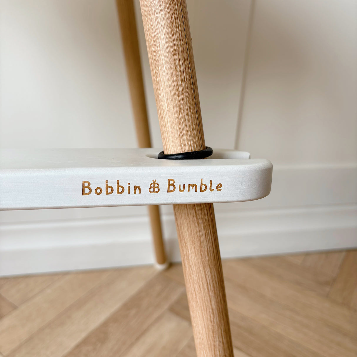 IKEA Highchair Footrest - White Wood