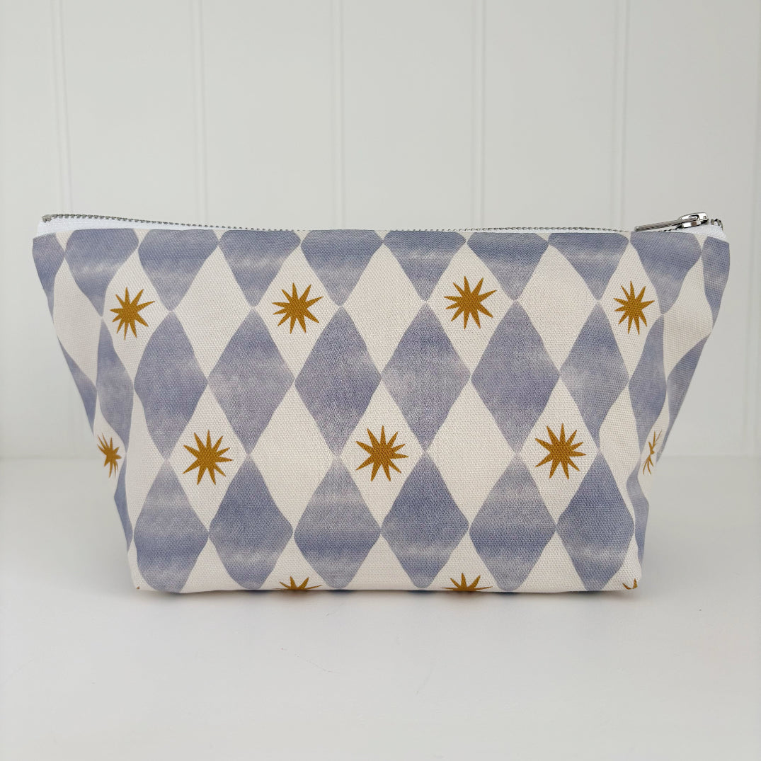 Nappy Wallet - Blue Harlequin