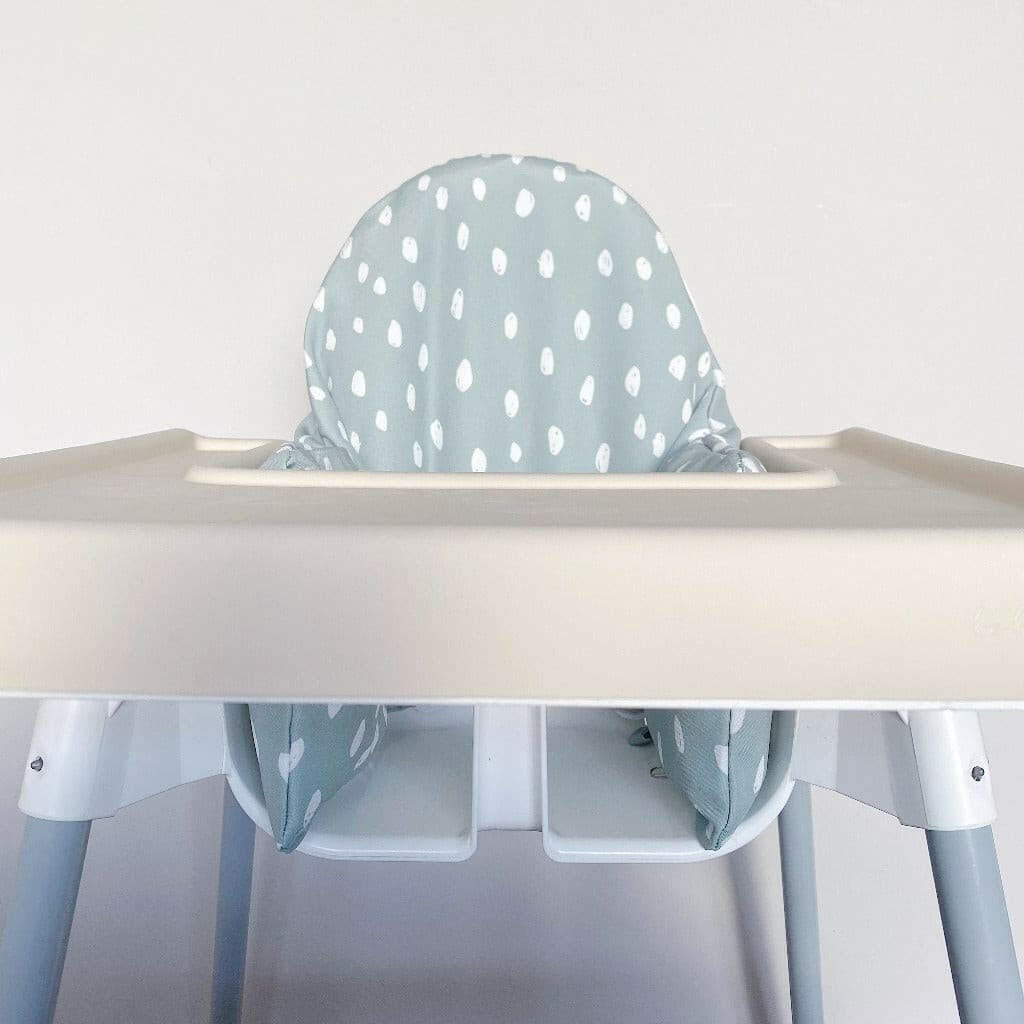 IKEA Highchair Cushion Cover - Sage Spots | Bobbin and Bumble.