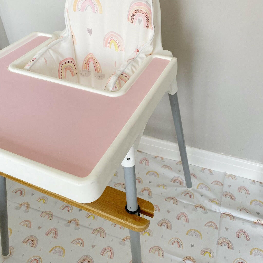IKEA Highchair Cushion Cover - Beau Rainbow Print | Bobbin and Bumble.