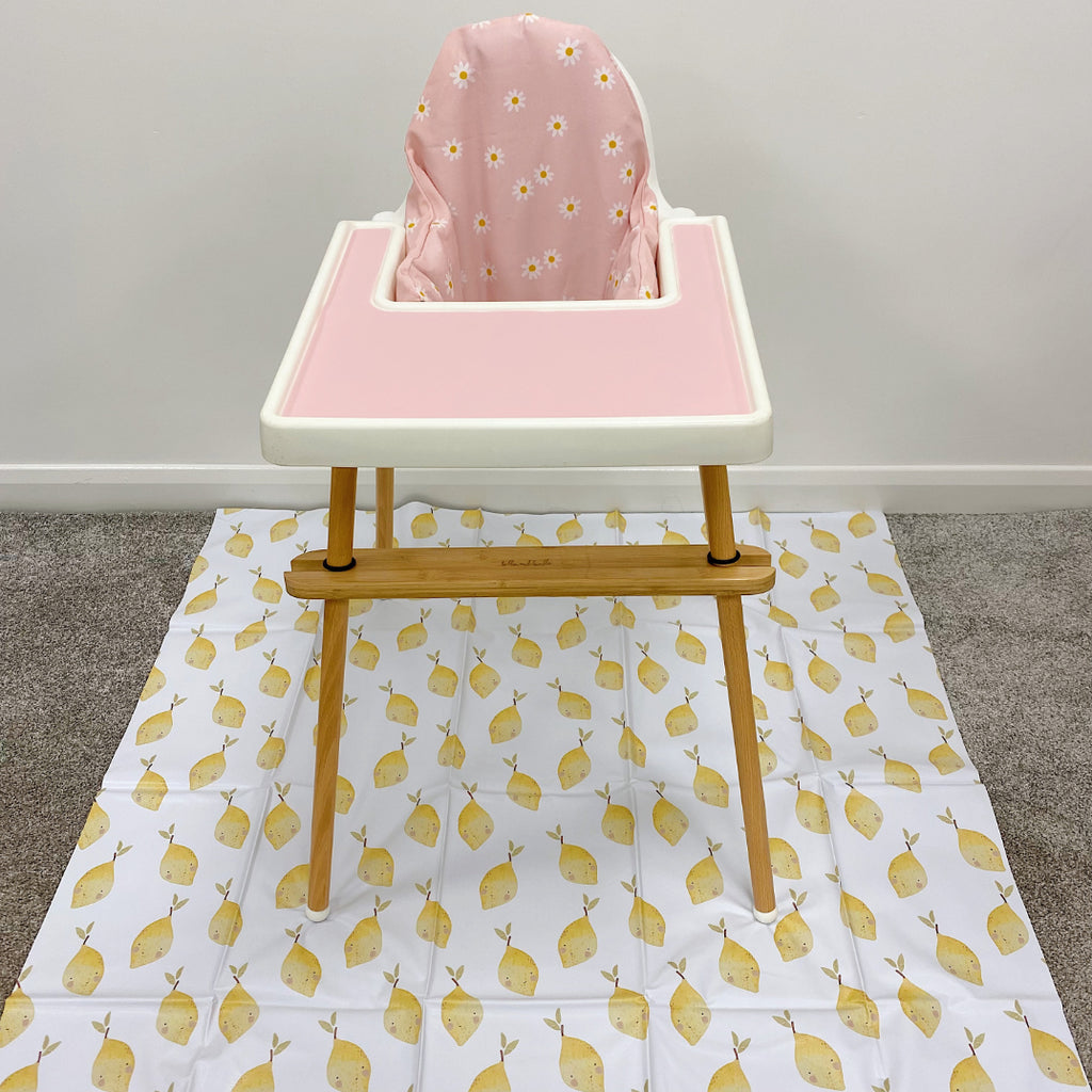 IKEA High Chair Cushion Cover - Daisy Print | Bobbin and Bumble.
