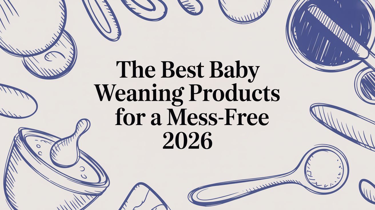 The Best Baby Weaning Products for a Mess-Free 2026