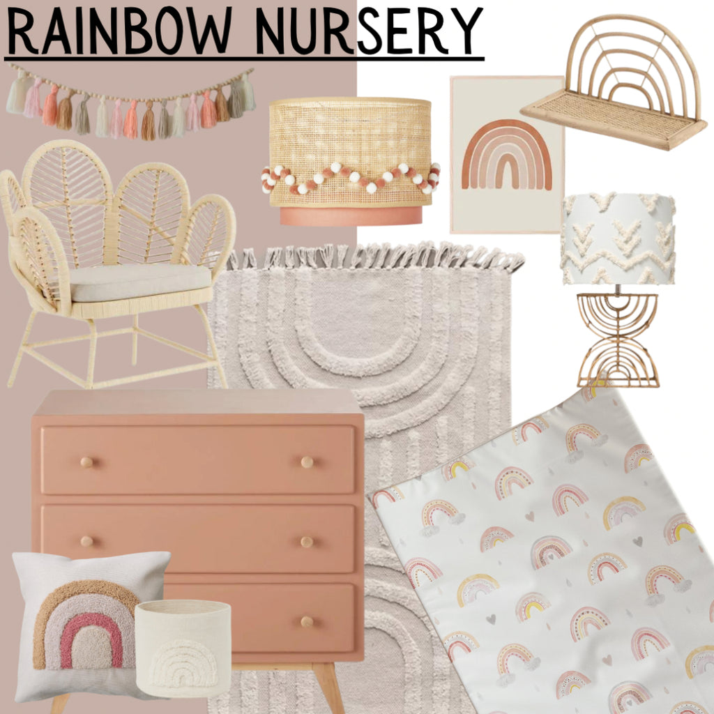 Nursery Inspiration - Rainbow Theme