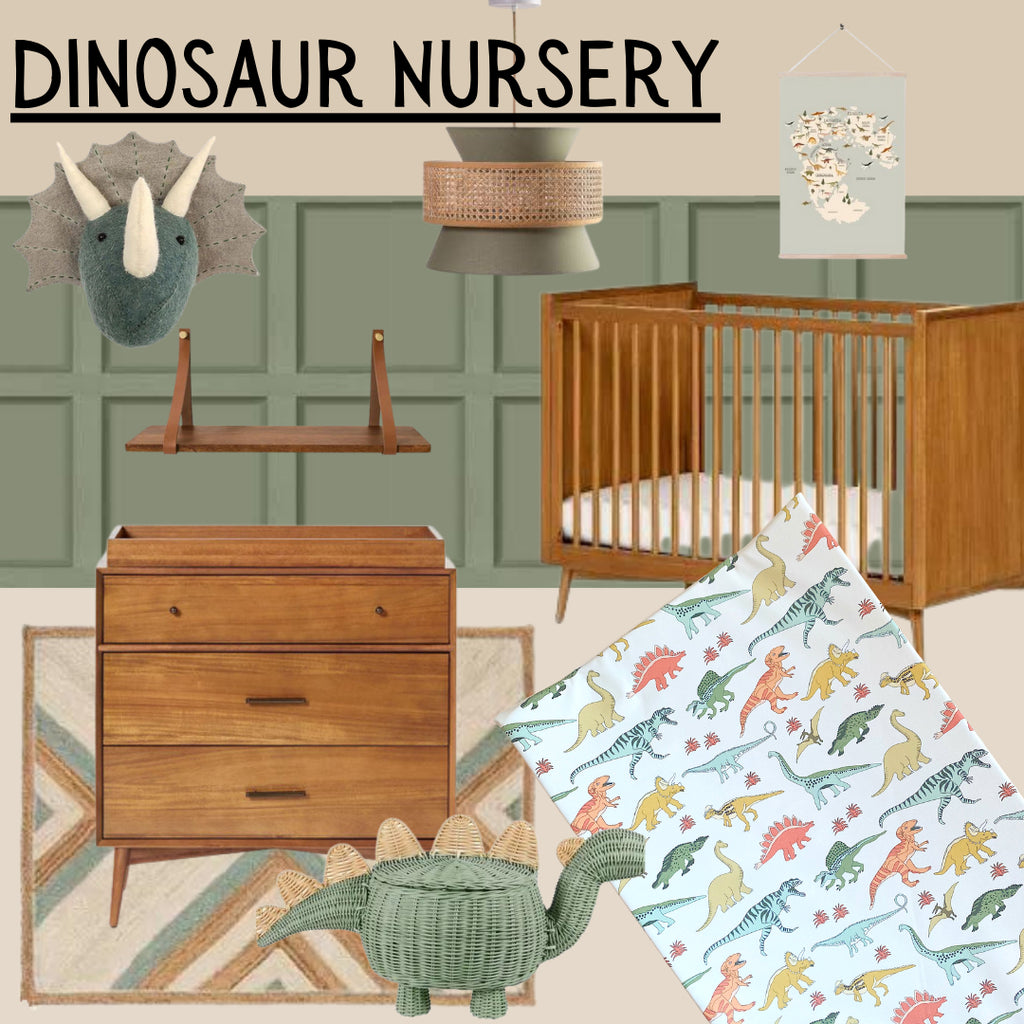 Nursery Inspiration - Dinosaur Nursery Theme