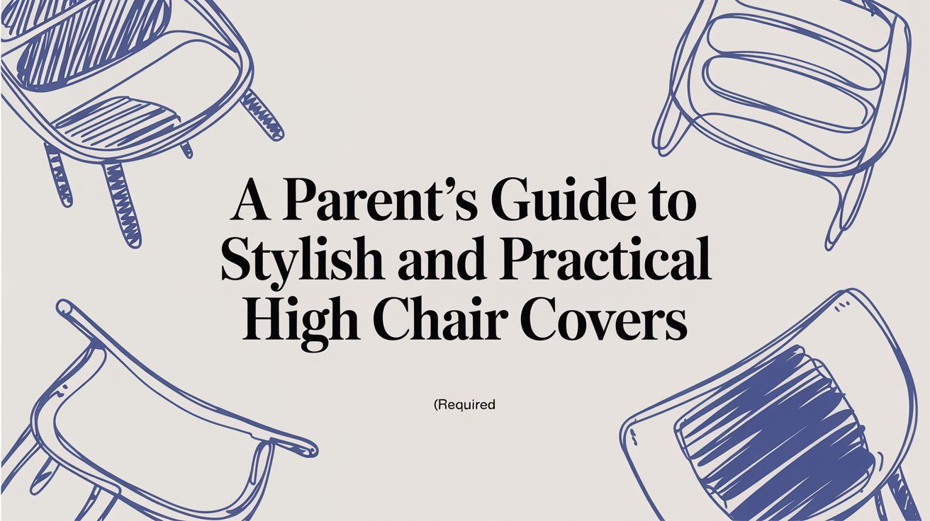 A Parent's Guide to Stylish and Practical High Chair Covers