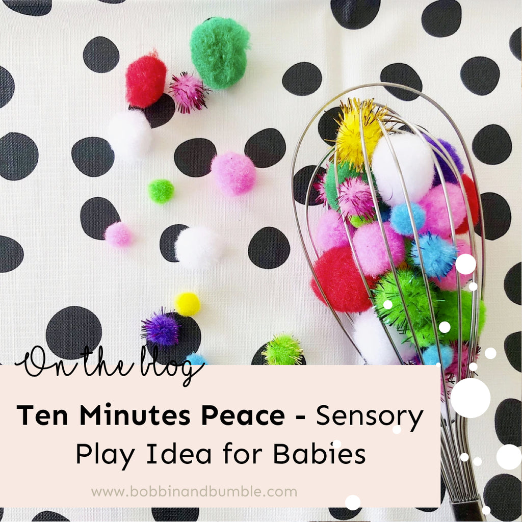 Ten Minutes Peace - Sensory Play Idea for Babies