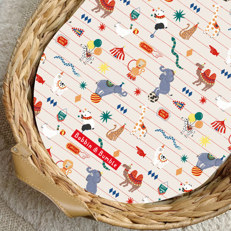 Circus PVC Changing Basket Liner