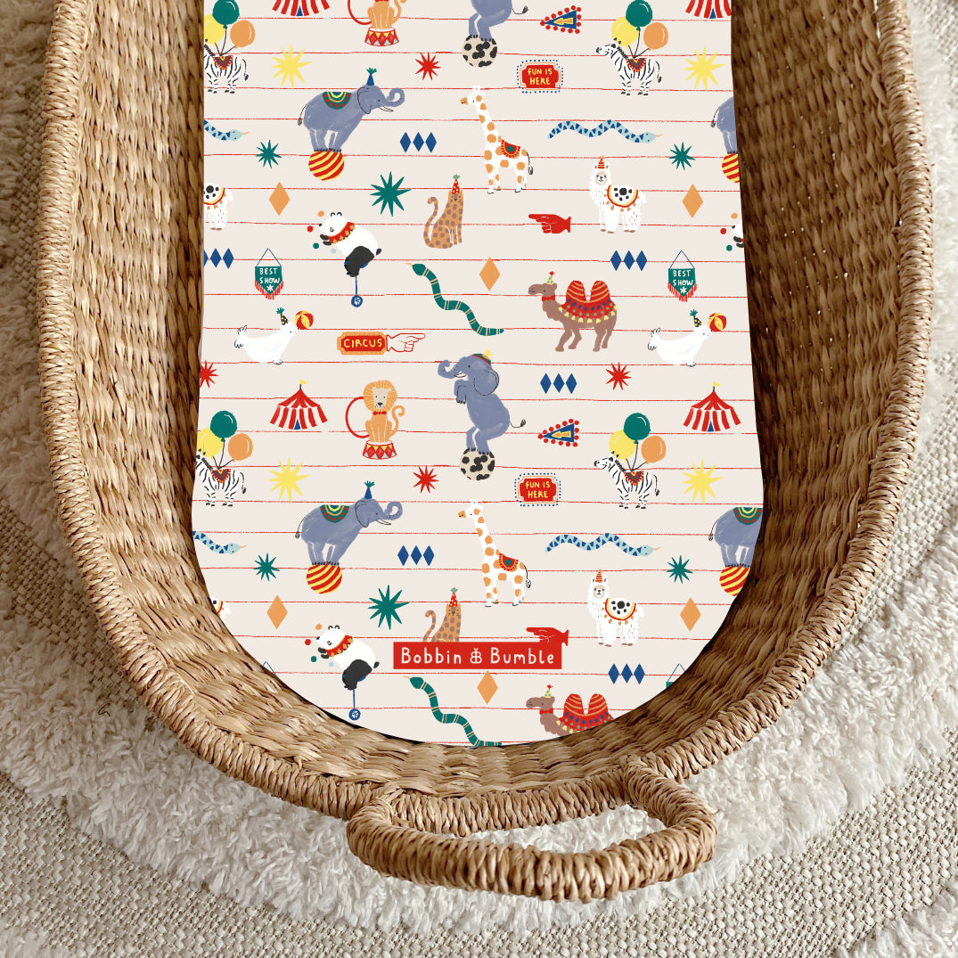Circus PVC Changing Basket Liner