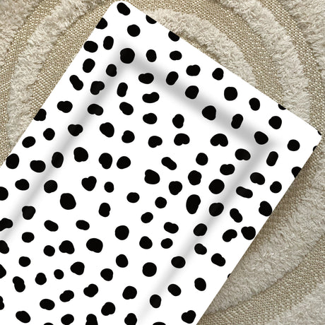 Standard Changing Mat - Black Spots | Bobbin and Bumble.