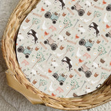 Ginger's Farm PVC Changing Basket Liner | Bobbin and Bumble | Bobbin and Bumble.