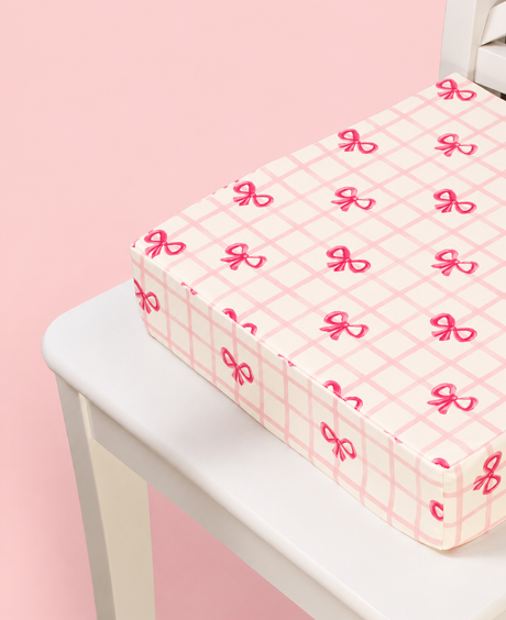 Uppy™ Toddler Booster Cushion - Pink Bow