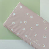 Folding Baby Changing Mat - Pink Daisy | Bobbin and Bumble.