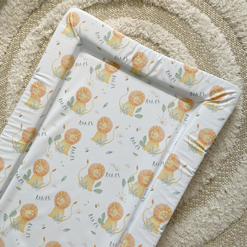 Standard Table Deluxe Baby Changing Mat Roary Lion Print Bobbin and