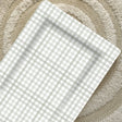 Deluxe Baby Changing Mat - Sage Green Gingham | Bobbin and Bumble.