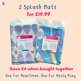 Splash Mat Bundle - Blue Harlequin and Crafty