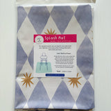 Splash mat - Blue Harlequin