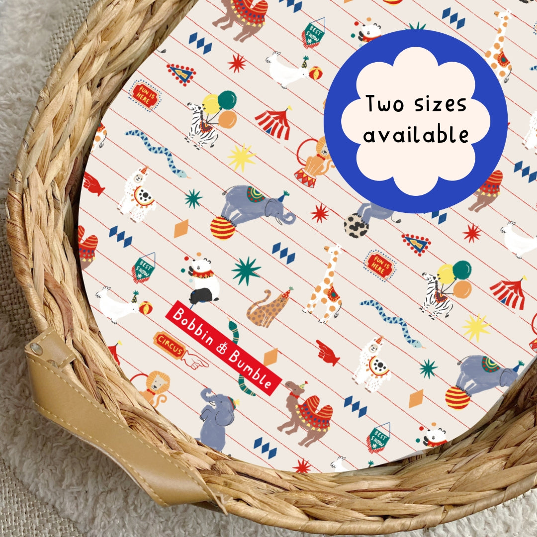 Circus PVC Changing Basket Liner