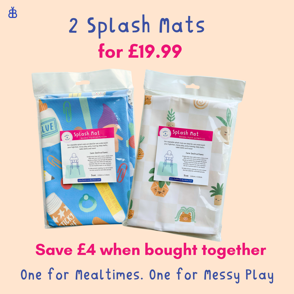 Splash Mat Bundle - Crafty and Pot Plants