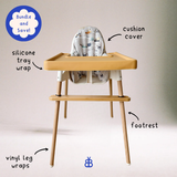 IKEA Highchair Full Glow-Up Bundle – Diggerland