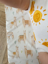 Travel Changing Mat - Alpacas