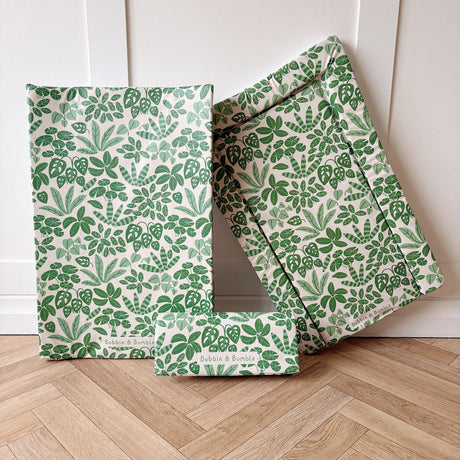Complete Baby Changing Mat Bundle - Leaf | Bobbin and Bumble.