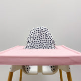 IKEA Highchair Cushion Cover - Dalmatian Spotty Print | Bobbin and Bumble.